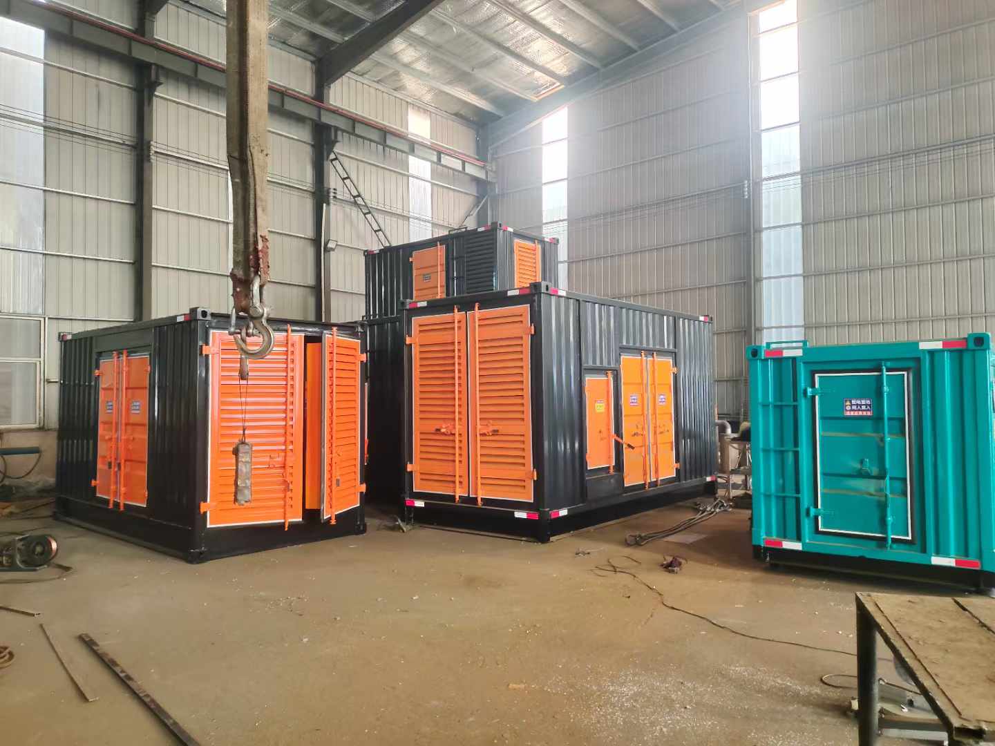 长安500kw柴油发电机组可以带动多少功率设备?